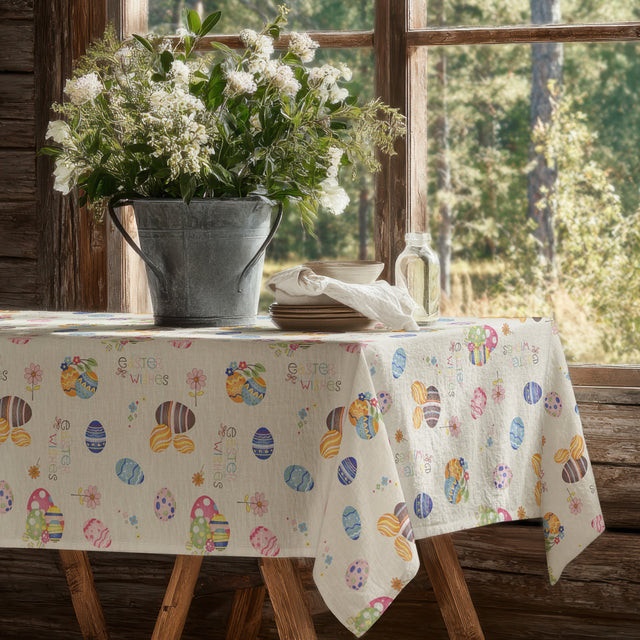 Jacquard Tischdecken -  FRÜHLING & OSTERN