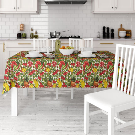 Jacquard Tischdecke Früchte