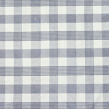 Wachstuch Tischdecke kariert blau