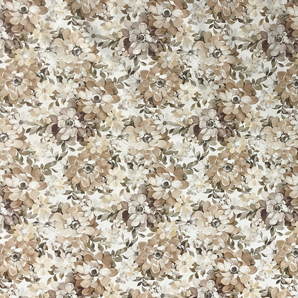 Wachstuch Tischdecke 01132-03 Blüten Blumen floral eckig rund oval