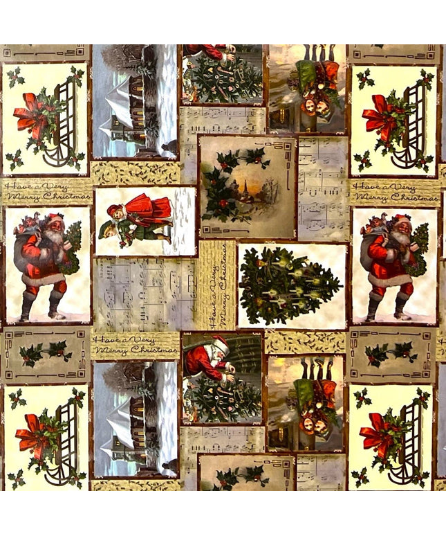 Wachstuch Rolle Weihnachten 01214-00 Christmas Kinder Rollenware