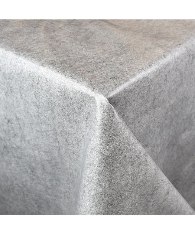 Wachstuch Tischdecke 01225-07 marmoriert grau eckig rund oval