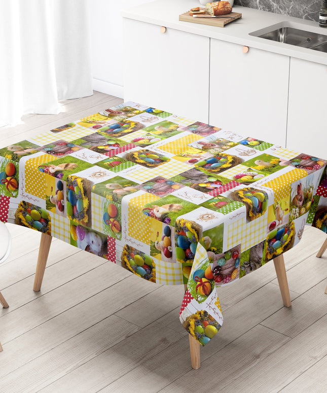 Wachstuch Rolle Meterware Rollenware 01360-00 Ostern Osterhase Ostereier