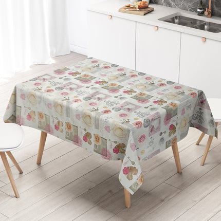 Wachstuch Tischdecke Rosen