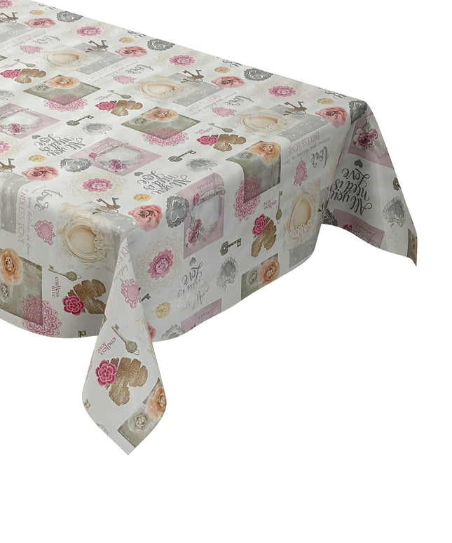 Wachstuch Tischdecke Rosen
