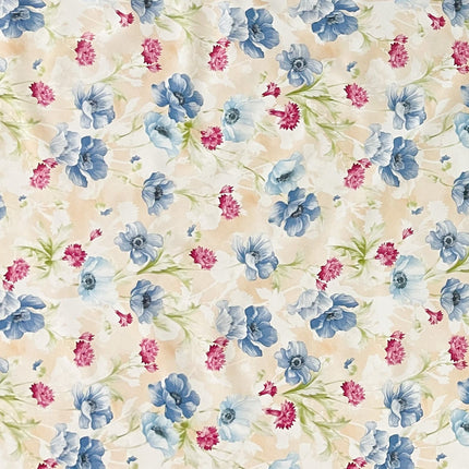 Wachstuch Tischdecke Mohnblumen