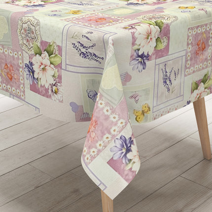 Wachstuch Rolle SONDERPOSTEN Blumen floral bunt 01447-01 Rollenware