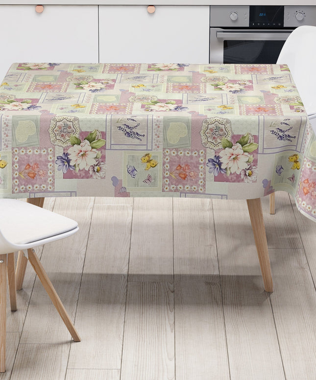 Wachstuch Rolle SONDERPOSTEN Blumen floral bunt 01447-01 Rollenware