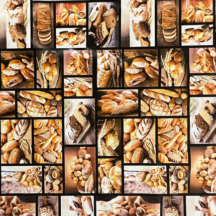 Wachstuch Tischdecke Bäckerei