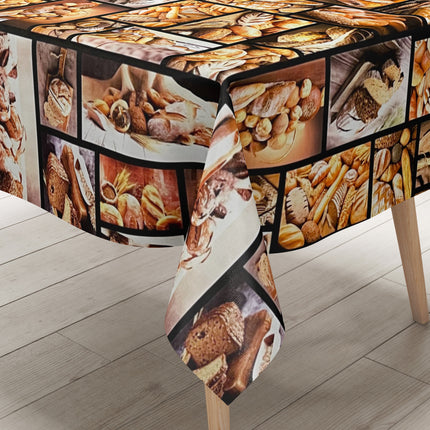 Wachstuch Tischdecke Bäckerei