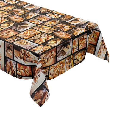 Wachstuch Tischdecke Bäckerei