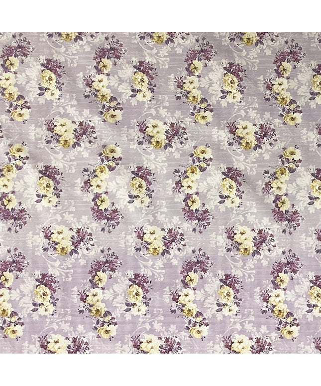 Wachstuch Rolle SONDERPOSTEN Blumen floral violet 01539-05 Rollenware