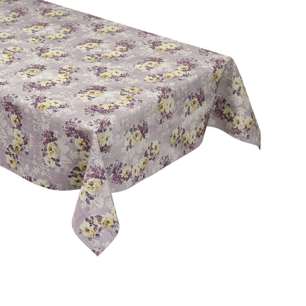 Wachstuch Rolle SONDERPOSTEN Blumen floral violet 01539-05 Rollenware