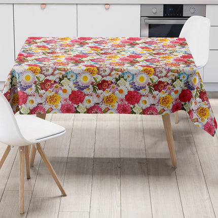 Wachstuchtischdecke Tischdecke Gebera Blumen Blüten