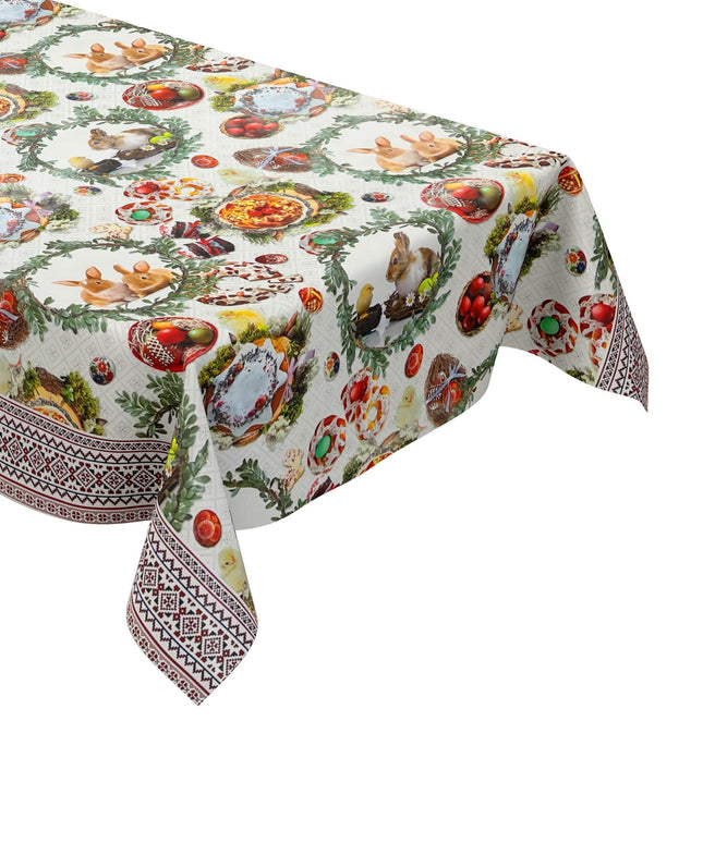 Wachstuchtischdecke kevkus wachstuchshop24 Ostern Osterei eckig rund oval