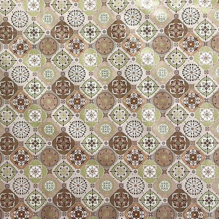 Mosaik Wachstuch Tischdecke