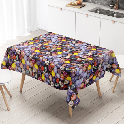 Wachstuch Rolle Meterware Rollenware 01726-00 Ostern bunte Ostereier bemalt