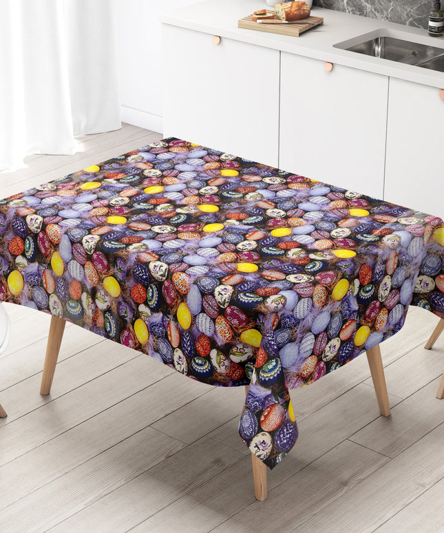 Wachstuch Rolle Meterware Rollenware 01726-00 Ostern bunte Ostereier bemalt