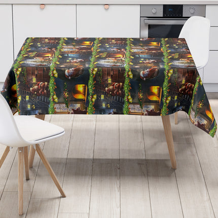 Wachstuch Tischdecke Weihnachten