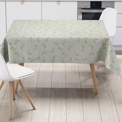 Wachstuch Tischdecke Maiglöckchen hellgrün