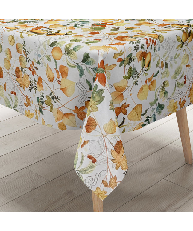 Wachstuch Tischdecke Herbst Autumnn Zitronen