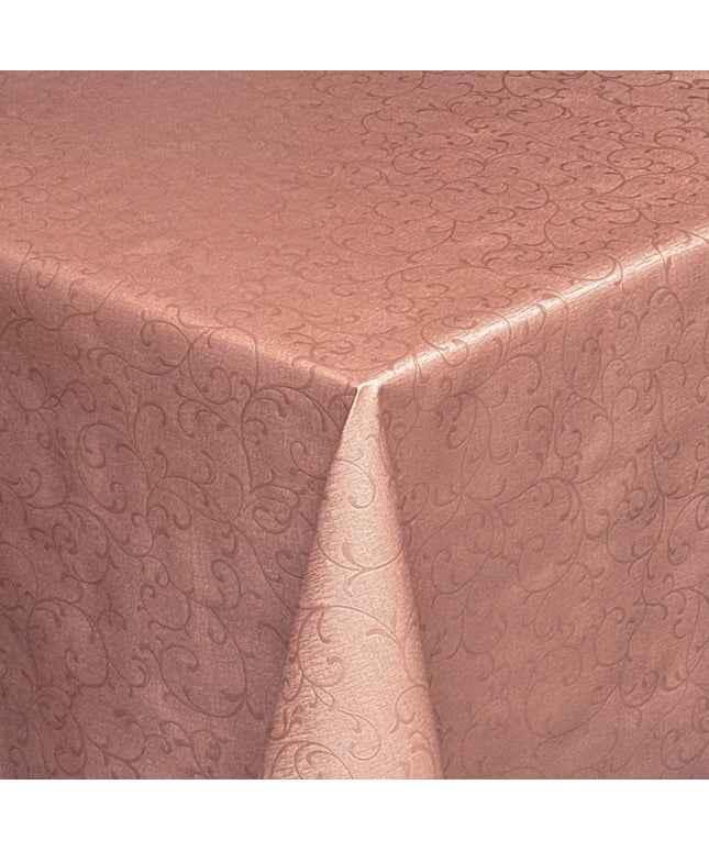Wachstuch Tischdecke Damst geprägt rose