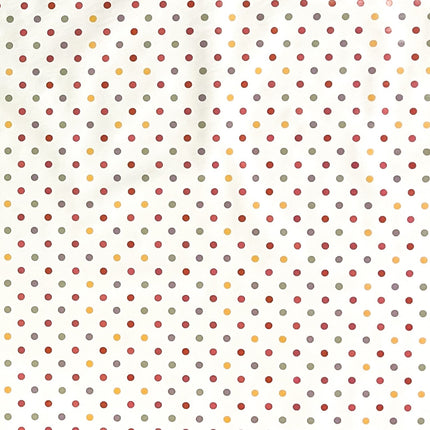 Wachstuch Tischdecke bunte Punkte