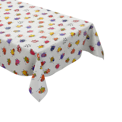 Wachstuchtischdecke Kühe
