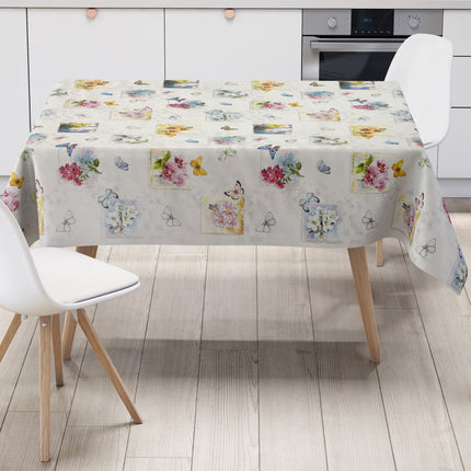 Wachstuch Tischdecke Schmetterlinge