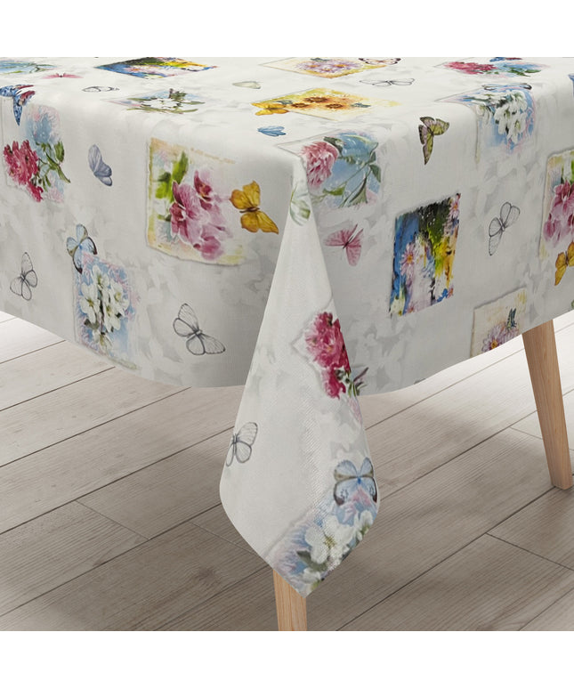 Wachstuch Tischdecke Schmetterlinge