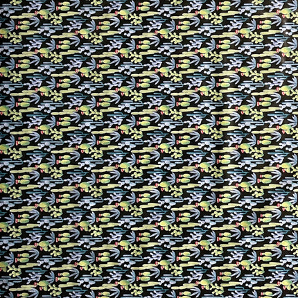 Wachstuch Tischdecke Kakteen schwarz