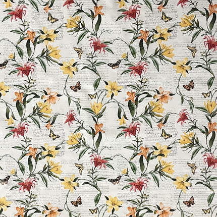 Wachstuch Tischdecke Lilien