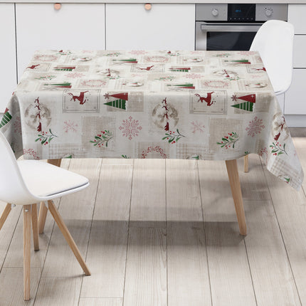 Wachstuch Tischdecke Weihanchten Skandinavien