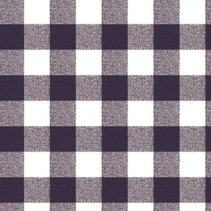 Wachstuchrolle Meterware Rollenware P107-2 blau groß kariert