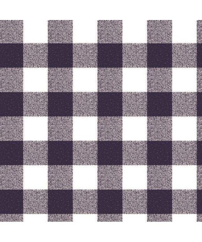 Wachstuchrolle Meterware Rollenware P107-2 blau groß kariert