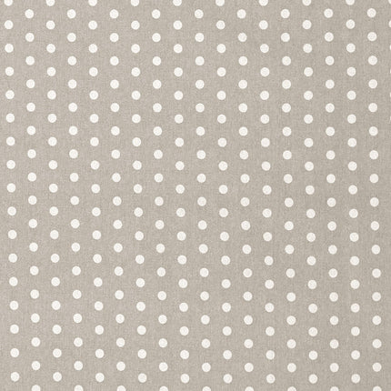 Jacquard Tischdecke aus beschichteter Baumwolle Fleckenschutz VAN GOGH Blanco beige Punkte eckig rund oval