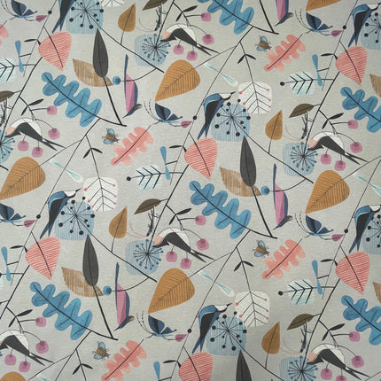 textile Tischdecke Jacquard beschichtete Baumwolle WATERHOUSE bunt floral eckig rund oval