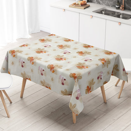 Wachstuchtischdecke Herbst Blätter Laub