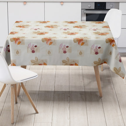 Wachstuchtischdecke Herbst Blätter Laub