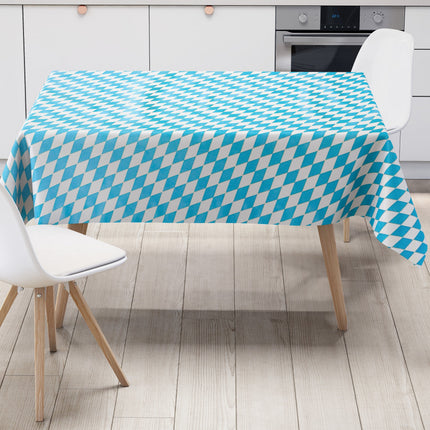 Wachstuch Tischdecke Bayerische Raute