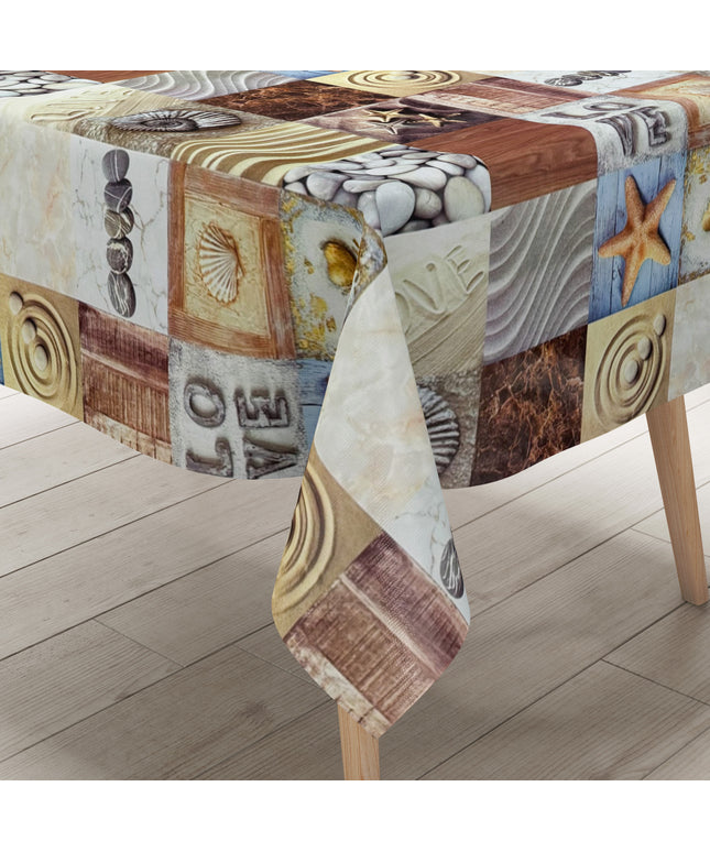 Wachstuch Tischdecke maritim