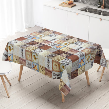 Wachstuch Tischdecke maritim