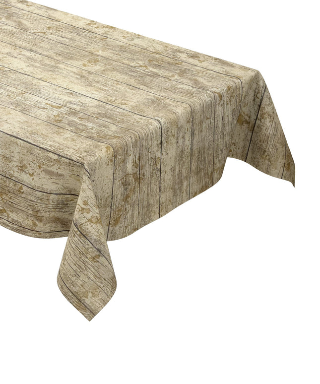 Wachstuch Tischdecke Holz Dielen