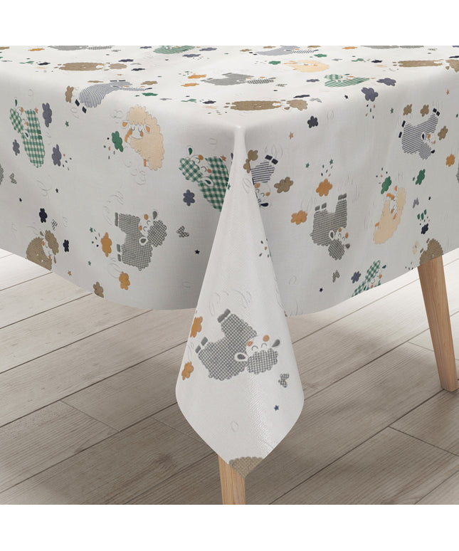 Wachstuch Tischdecke Schaf