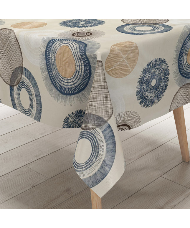 Wachstuch Tischdecke Mandala Blume