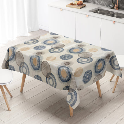 Wachstuch Tischdecke Mandala Blume