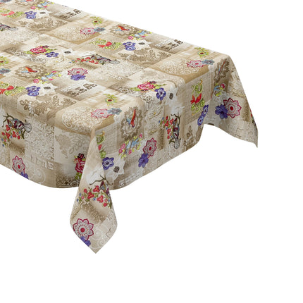 Wachstuch Tischdecke Boho Kolibri Hippie