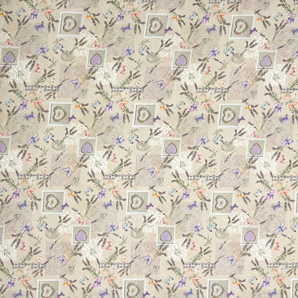 textile Tischdecke Lavendel Schmetterling