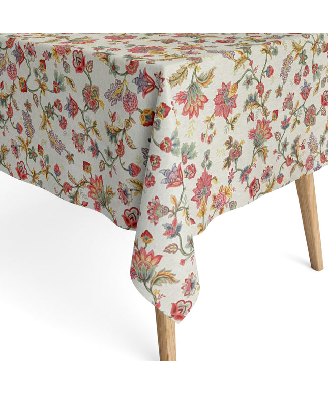 Baumwoll Tischdecke Blumenmeer