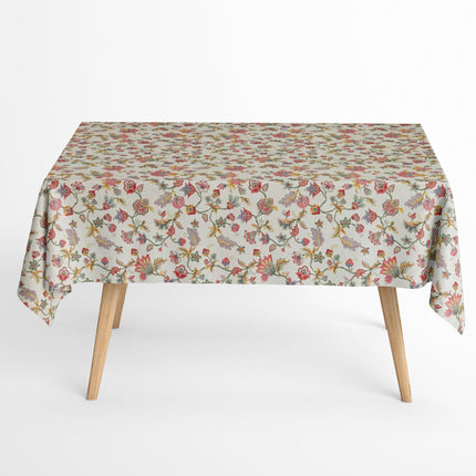 Baumwoll Tischdecke Blumenmeer